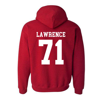 SDSU - NCAA Football : Evan Lawrence - Classic Shersey Hooded Sweatshirt-1