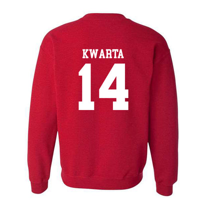 SDSU - NCAA Softball : Mattison Kwarta - Classic Shersey Crewneck Sweatshirt-1
