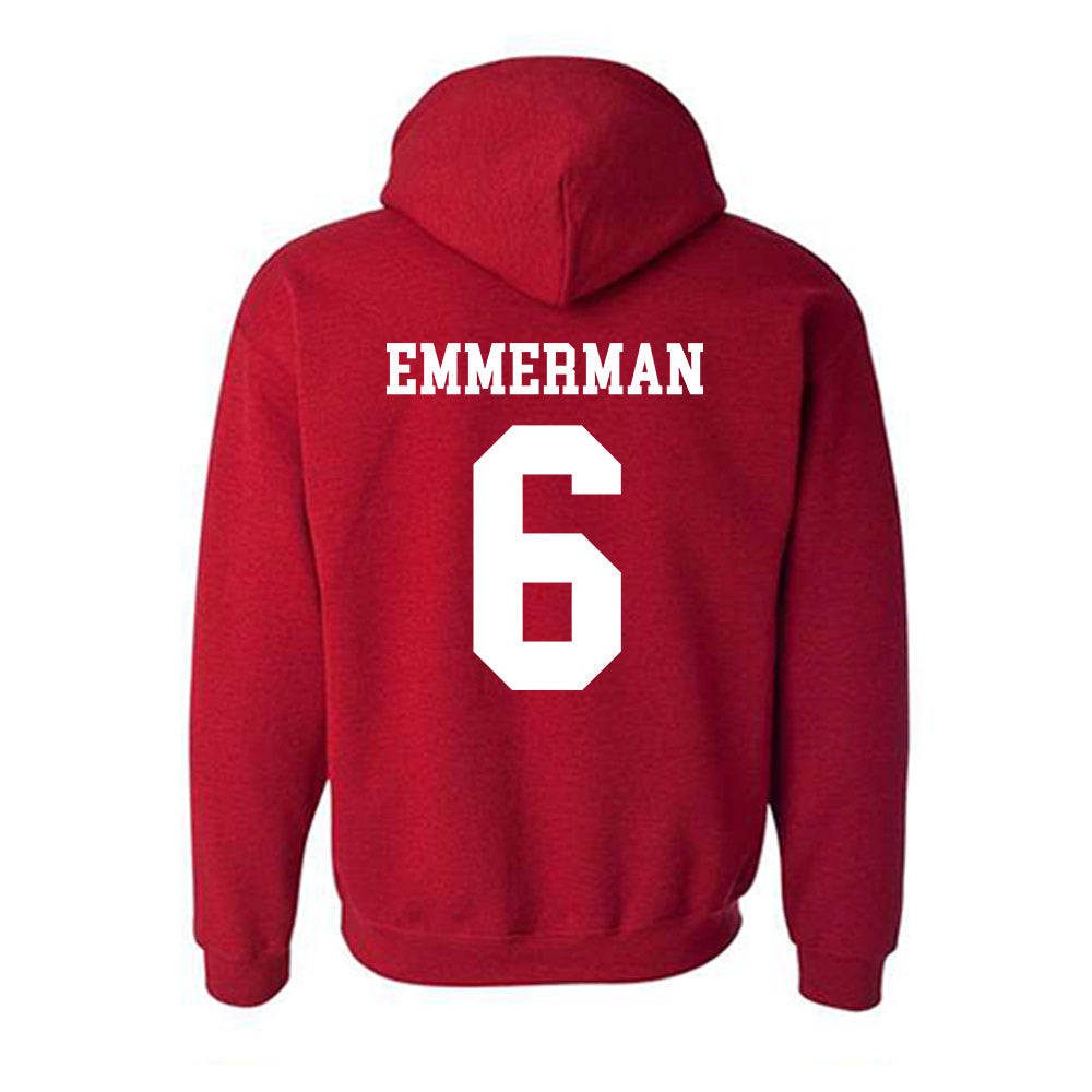 SDSU - NCAA Baseball : Marc Emmerman - Classic Shersey Hooded Sweatshirt-1