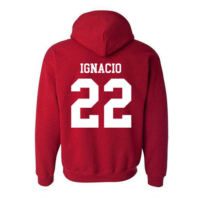 SDSU - NCAA Softball : Jade Ignacio - Classic Shersey Hooded Sweatshirt-1