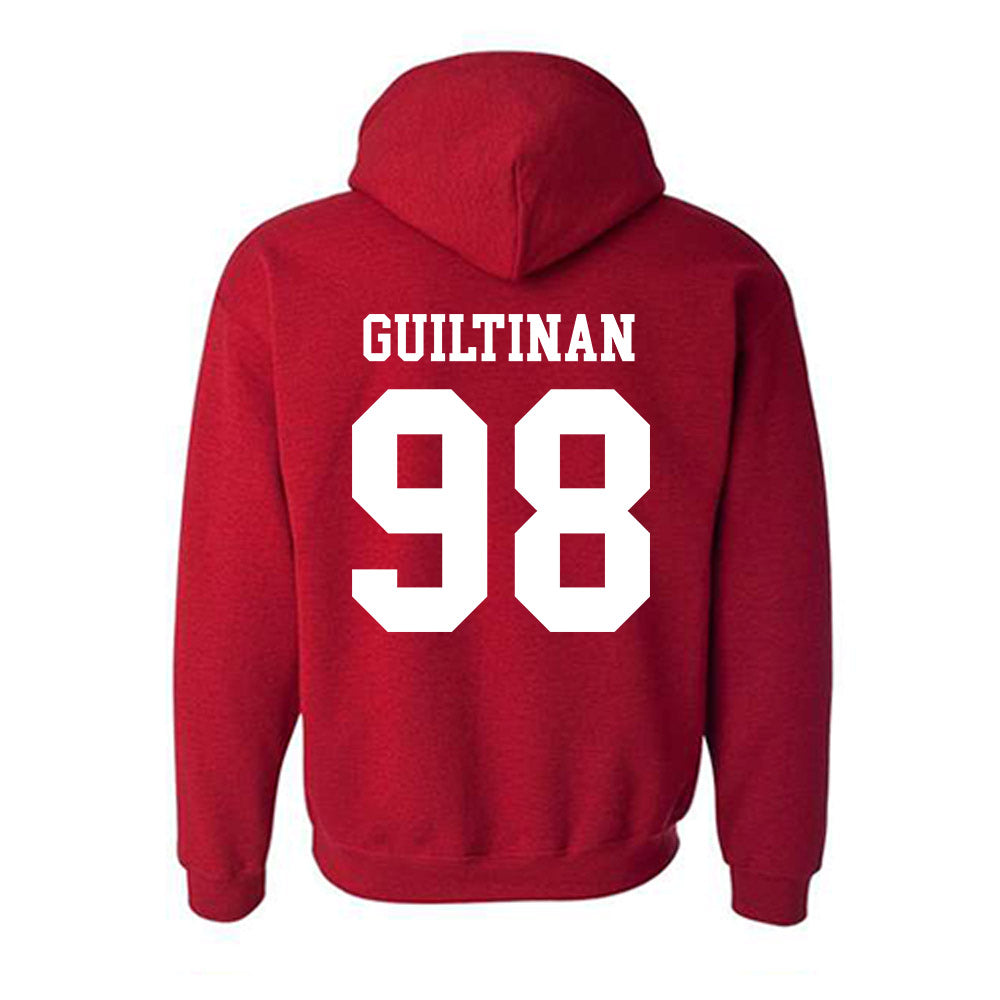 SDSU - NCAA Football : Parker Guiltinan - Classic Shersey Hooded Sweatshirt-1