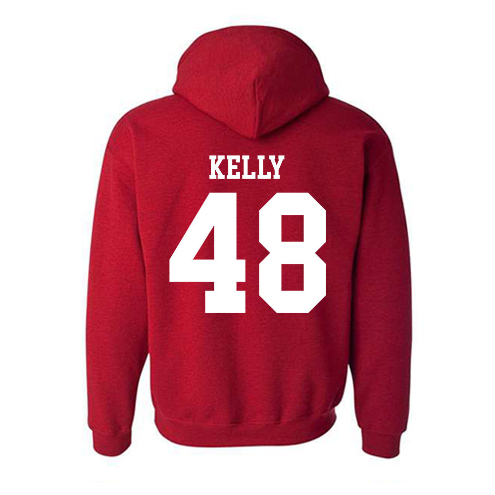 SDSU - NCAA Baseball : Zane Kelly - Classic Shersey Hooded Sweatshirt-1