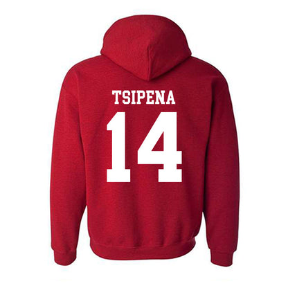 SDSU - NCAA Men's Soccer : Sami Tsipena - Classic Shersey Hooded Sweatshirt-1