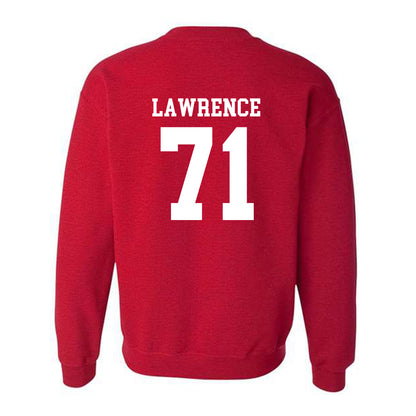 SDSU - NCAA Football : Evan Lawrence - Classic Shersey Crewneck Sweatshirt-1