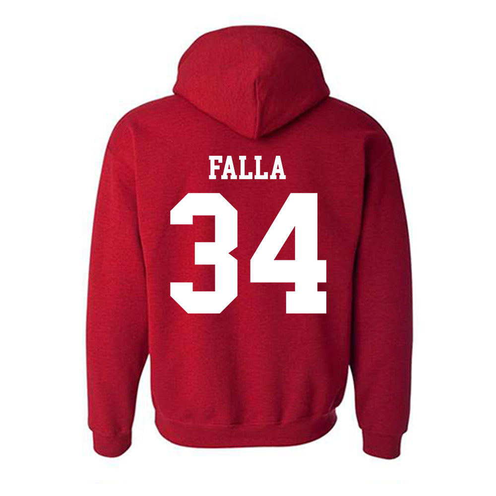 SDSU - NCAA Baseball : Nick Falla - Classic Shersey Hooded Sweatshirt-1