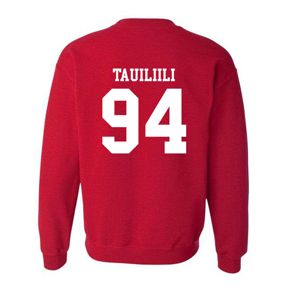 SDSU - NCAA Football : Tuaoa Tauiliili - Classic Shersey Crewneck Sweatshirt-1
