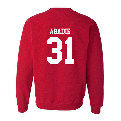 SDSU - NCAA Baseball : Connor Abadie - Classic Shersey Crewneck Sweatshirt-1