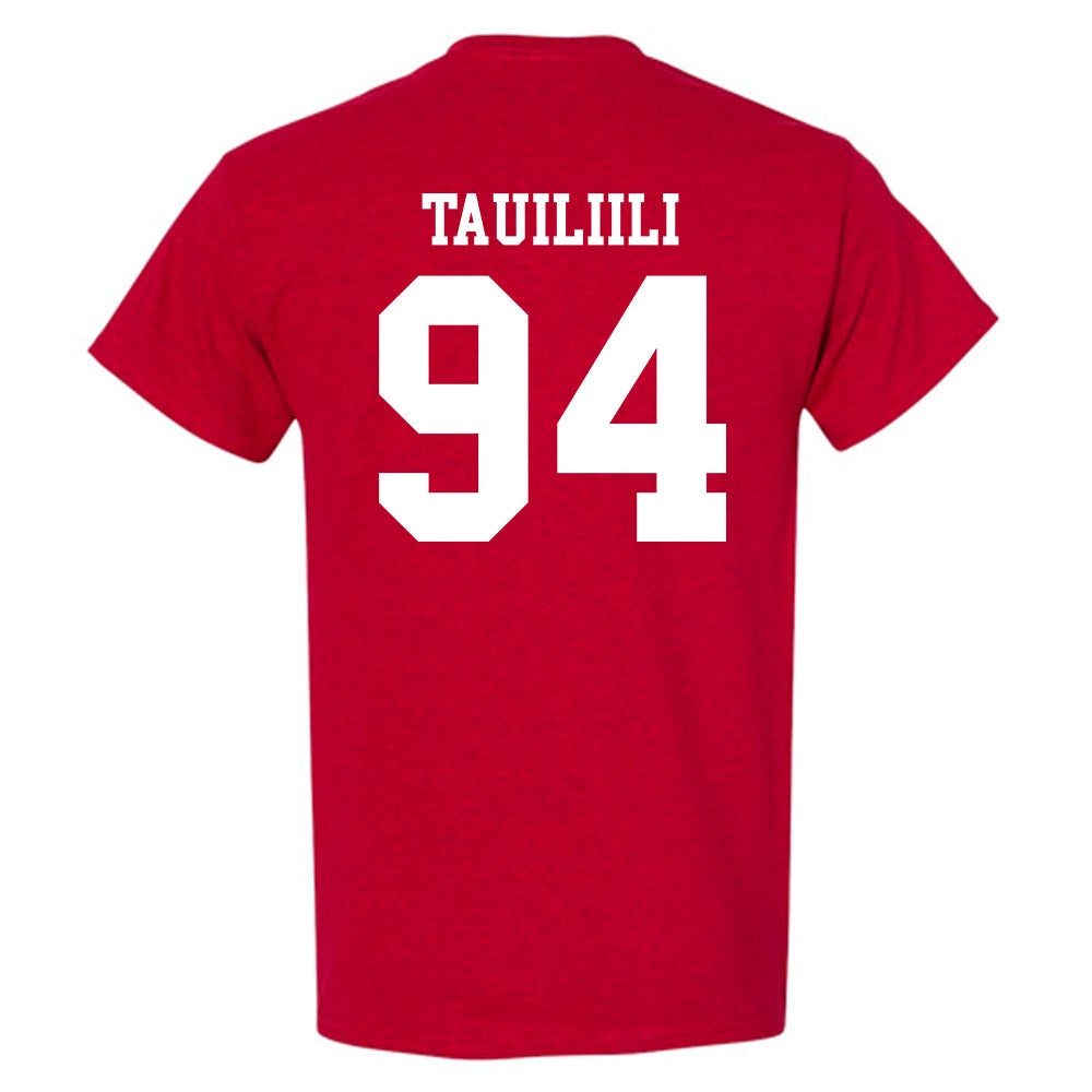 SDSU - NCAA Football : Tuaoa Tauiliili - Classic Shersey T-Shirt-1