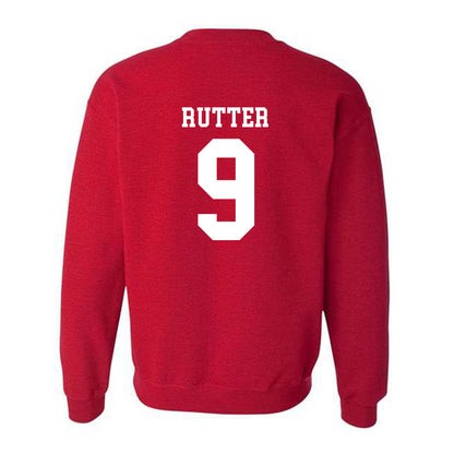 SDSU - NCAA Baseball : Drew Rutter - Classic Shersey Crewneck Sweatshirt-1