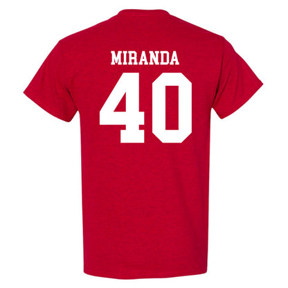SDSU - NCAA Baseball : Evan Miranda - Classic Shersey T-Shirt-1