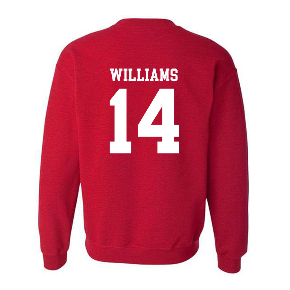 SDSU - NCAA Women's Basketball : Nala Williams - Classic Shersey Crewneck Sweatshirt-1