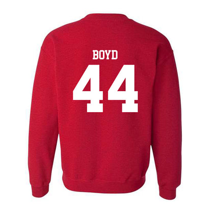 SDSU - NCAA Baseball : Reeve Boyd - Classic Shersey Crewneck Sweatshirt-1