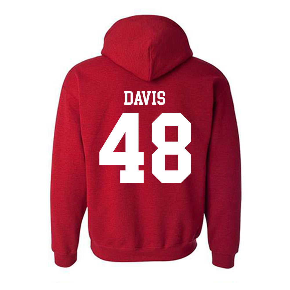SDSU - NCAA Football : Kainoa Davis - Classic Shersey Hooded Sweatshirt-1