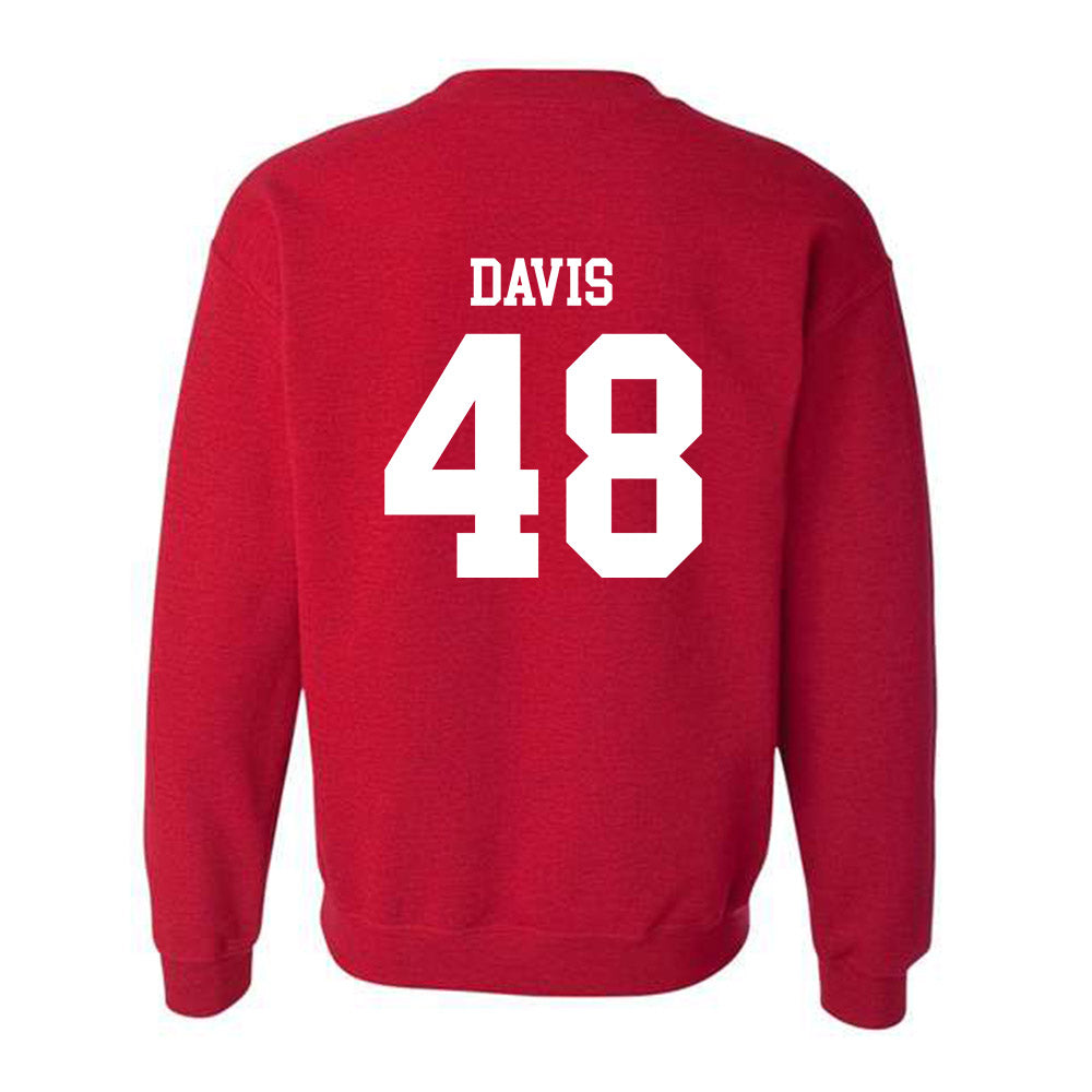 SDSU - NCAA Football : Kainoa Davis - Classic Shersey Crewneck Sweatshirt-1
