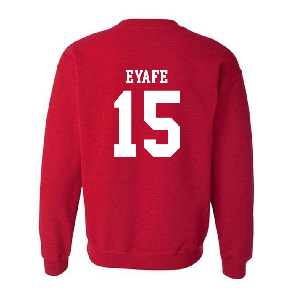 SDSU - NCAA Football : Oberhiri Eyafe - Classic Shersey Crewneck Sweatshirt-1