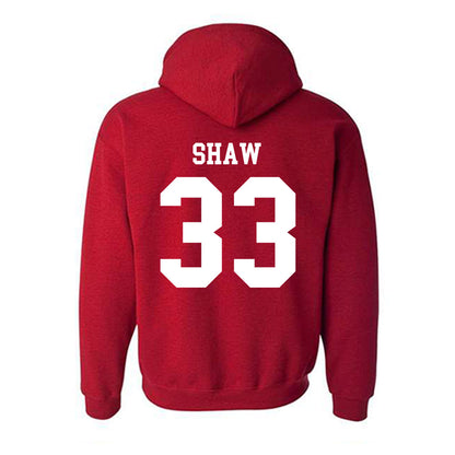 SDSU - NCAA Baseball : Connor Shaw - Classic Shersey Hooded Sweatshirt-1