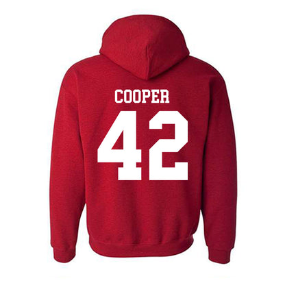 SDSU - NCAA Football : Cameron Cooper - Classic Shersey Hooded Sweatshirt-1