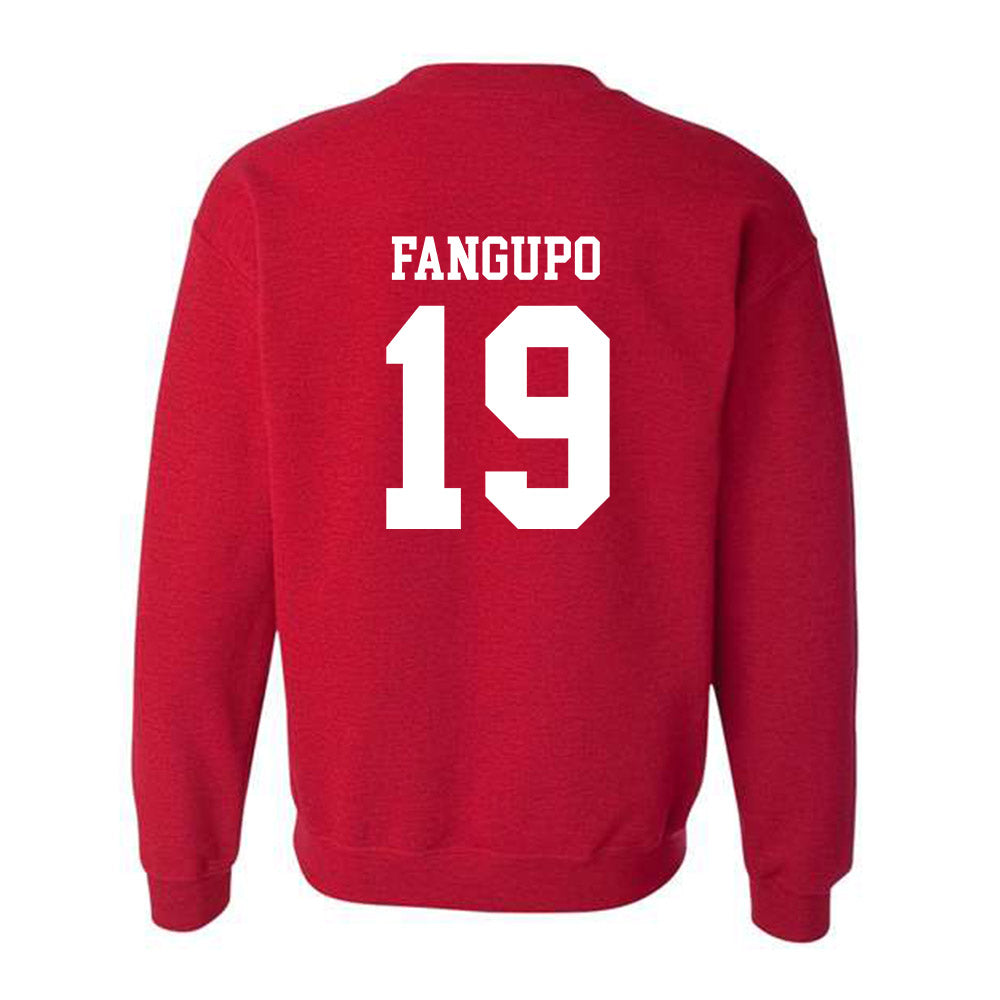 SDSU - NCAA Football : Kime Fangupo - Classic Shersey Crewneck Sweatshirt-1