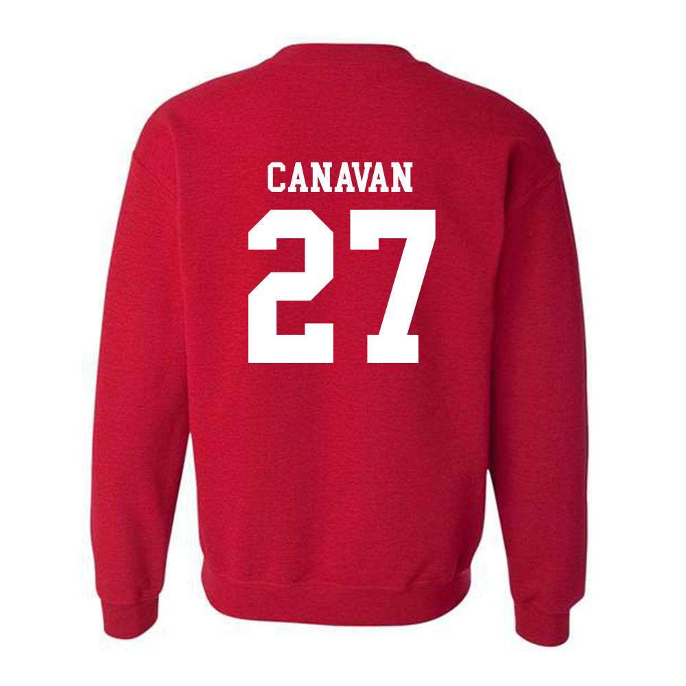 SDSU - NCAA Baseball : Chris Canavan - Classic Shersey Crewneck Sweatshirt-1