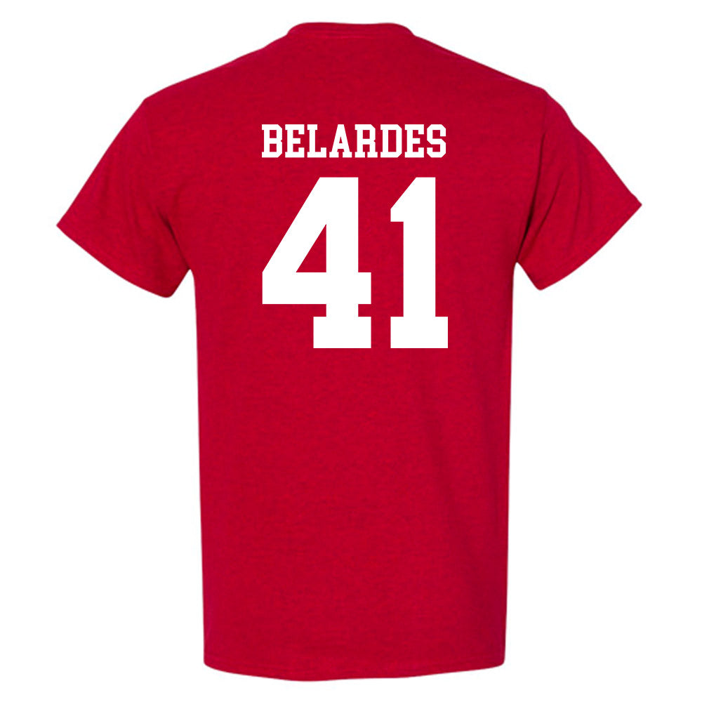 SDSU - NCAA Baseball : Alec Belardes - Classic Shersey T-Shirt-1