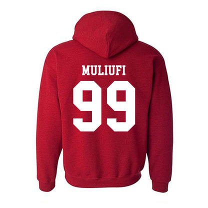 SDSU - NCAA Football : Elijah Muliufi - Classic Shersey Hooded Sweatshirt-1