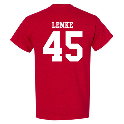 SDSU - NCAA Baseball : Simon Lemke - Classic Shersey T-Shirt-1