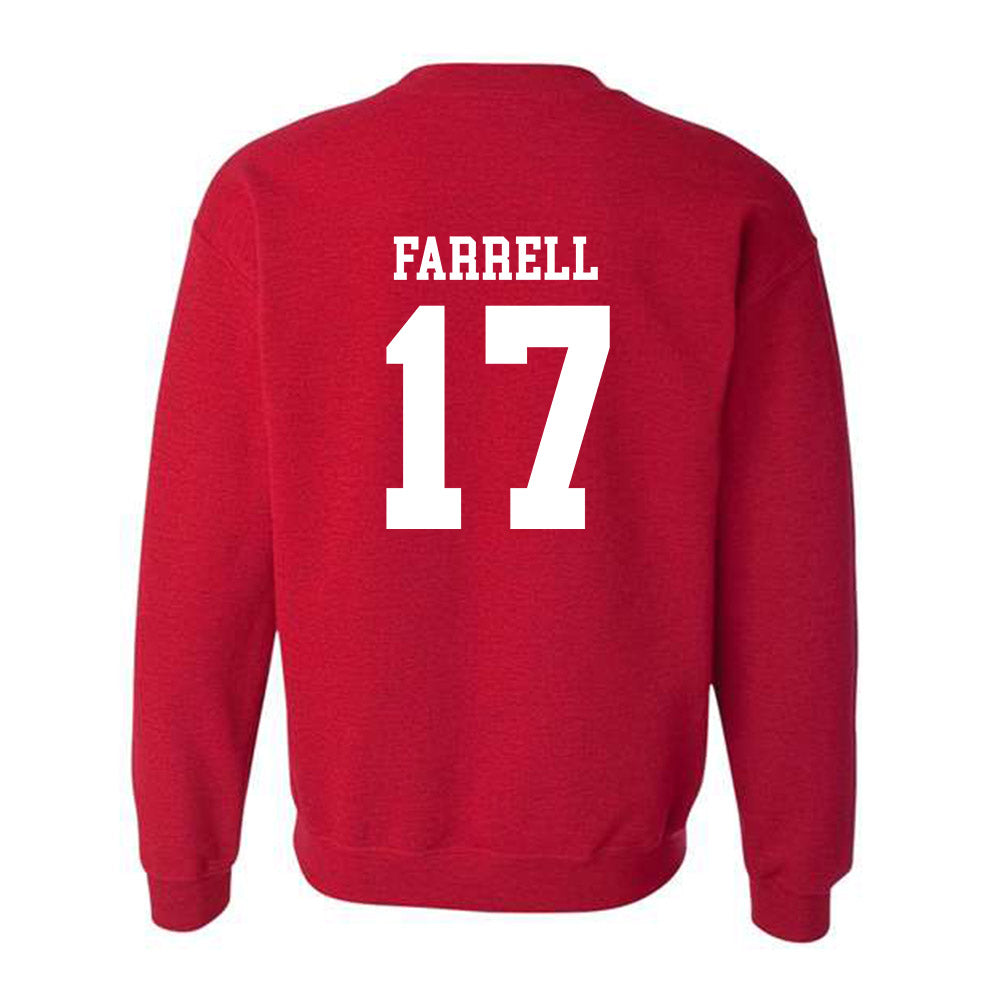 SDSU - NCAA Baseball : Max Farrell - Classic Shersey Crewneck Sweatshirt-1