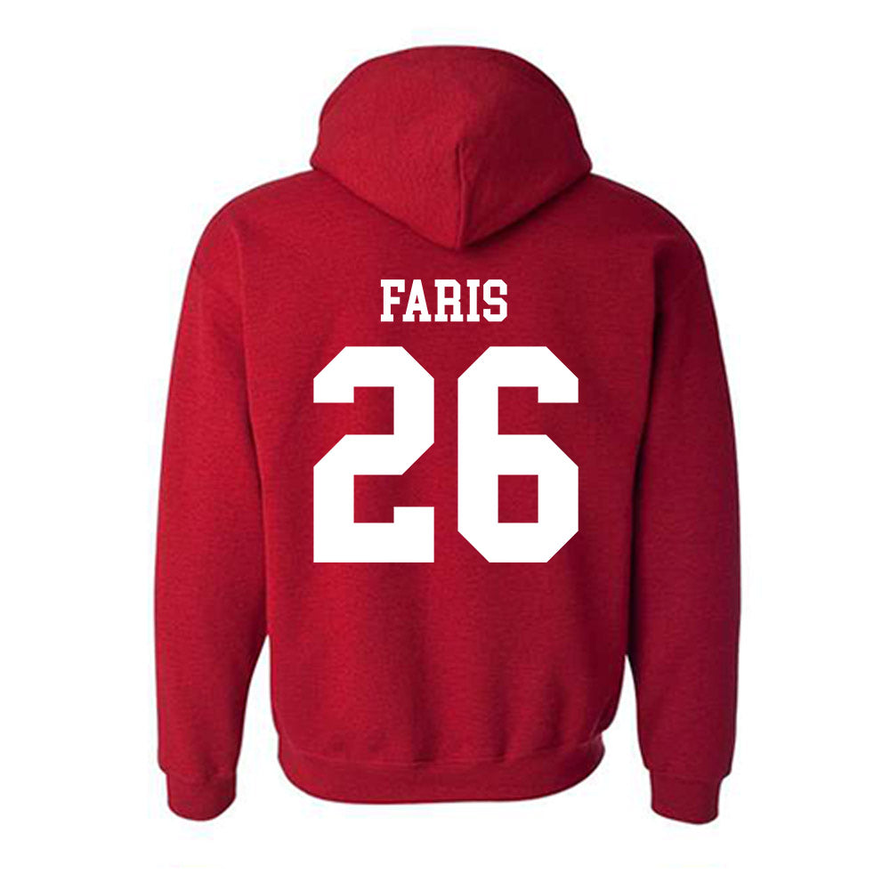 SDSU - NCAA Men's Soccer : Owen Faris - Classic Shersey Hooded Sweatshirt-1
