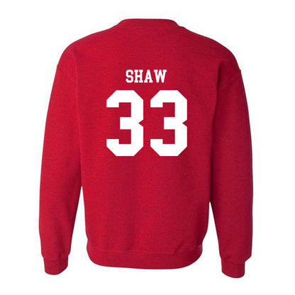 SDSU - NCAA Baseball : Connor Shaw - Classic Shersey Crewneck Sweatshirt-1