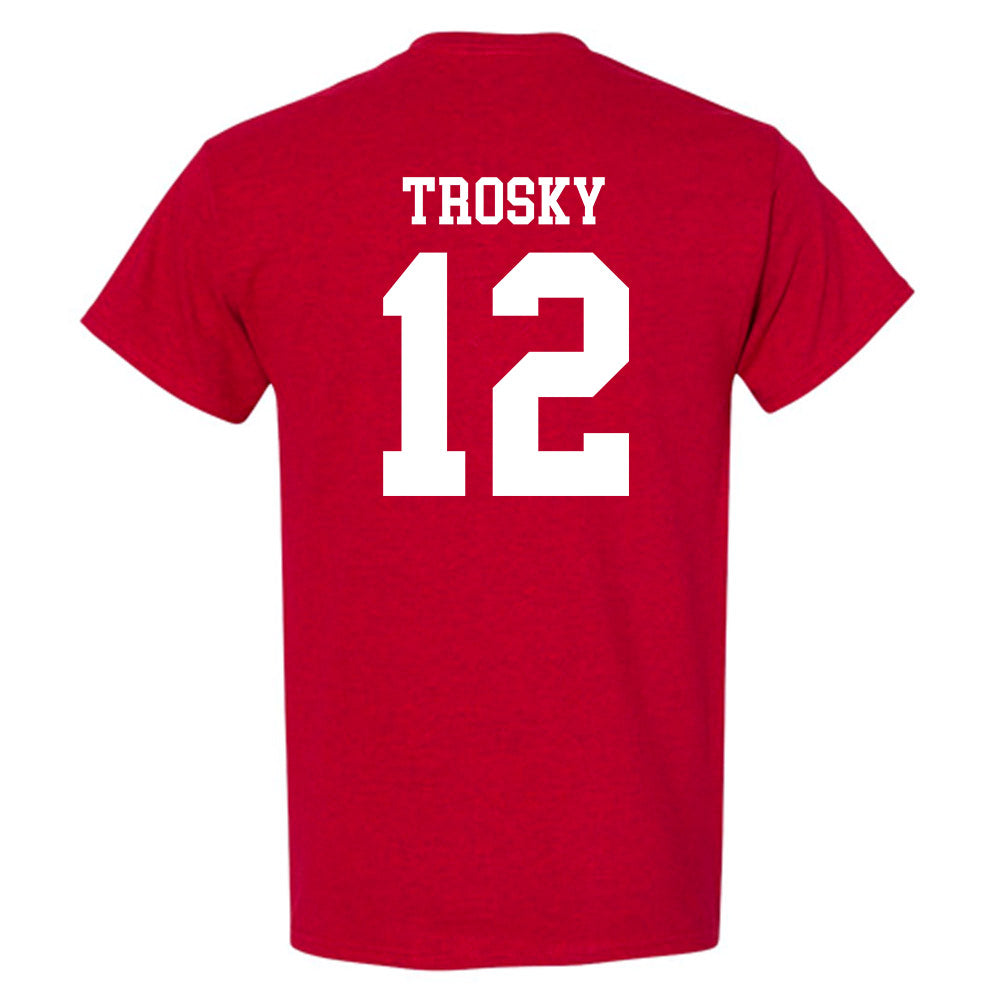 SDSU - NCAA Baseball : Jabin Trosky - Classic Shersey T-Shirt-1