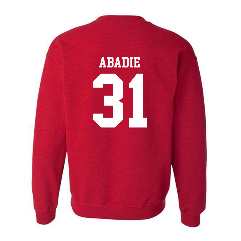 SDSU - NCAA Baseball : Connor Abadie - Classic Shersey Crewneck Sweatshirt-1