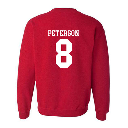 SDSU - NCAA Baseball : Tyce Peterson - Classic Shersey Crewneck Sweatshirt-1