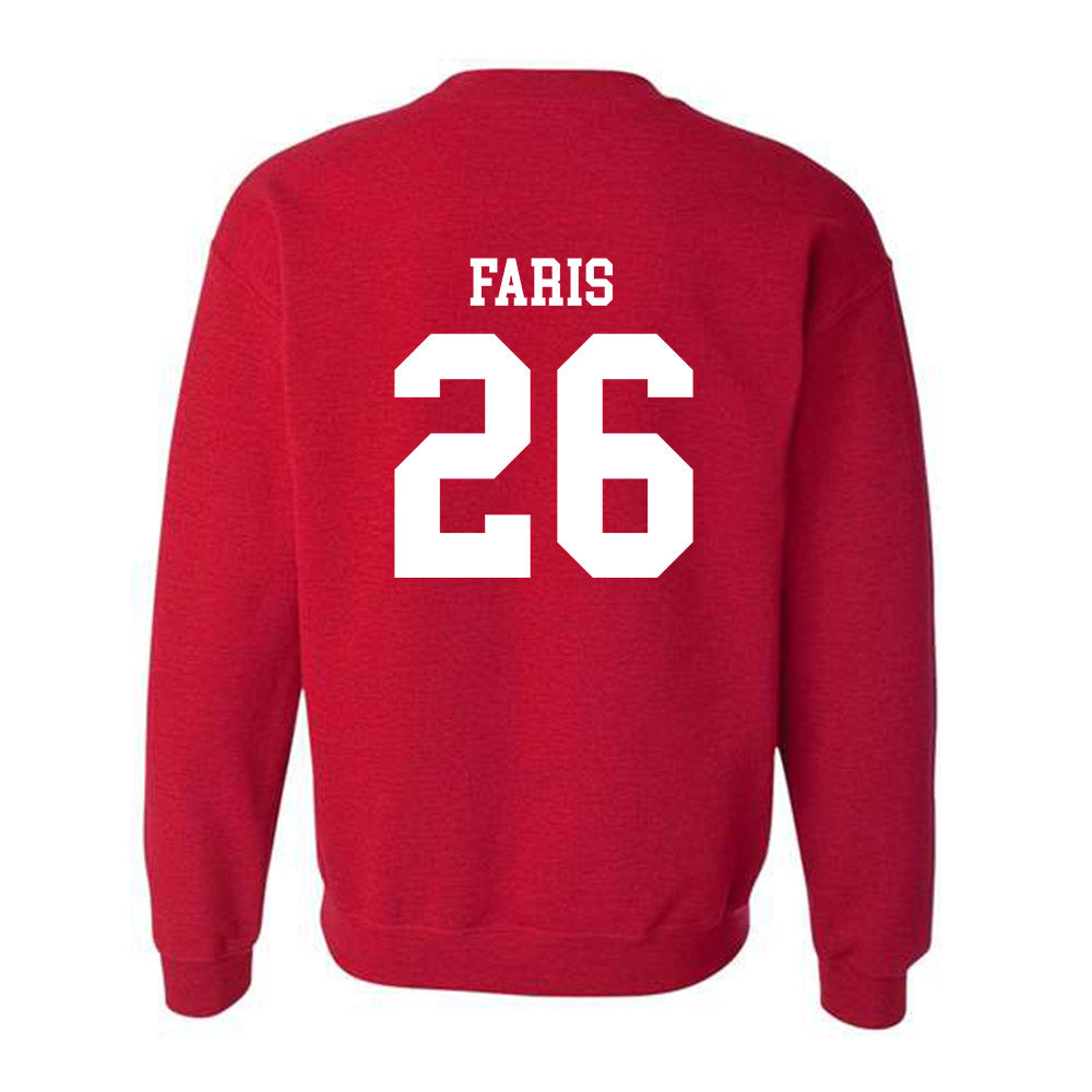SDSU - NCAA Men's Soccer : Owen Faris - Classic Shersey Crewneck Sweatshirt-1