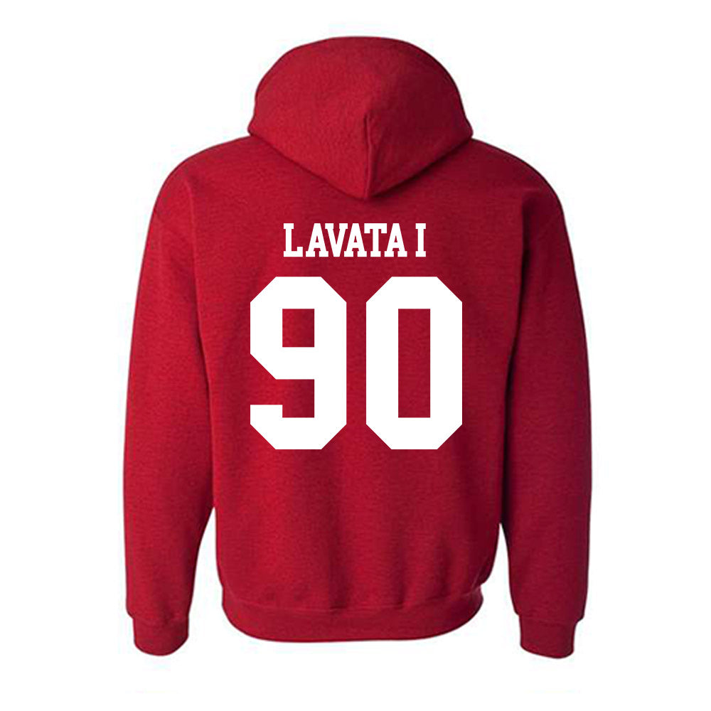 SDSU - NCAA Football : Robby Lavata'i - Classic Shersey Hooded Sweatshirt-1