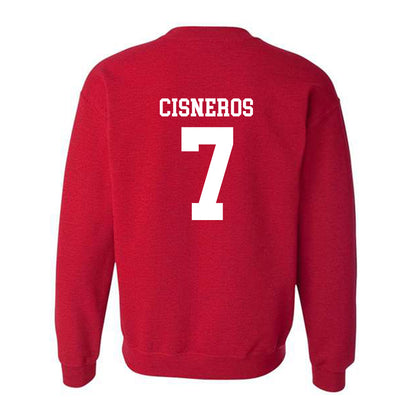 SDSU - NCAA Softball : Kiara Cisneros - Classic Shersey Crewneck Sweatshirt-1
