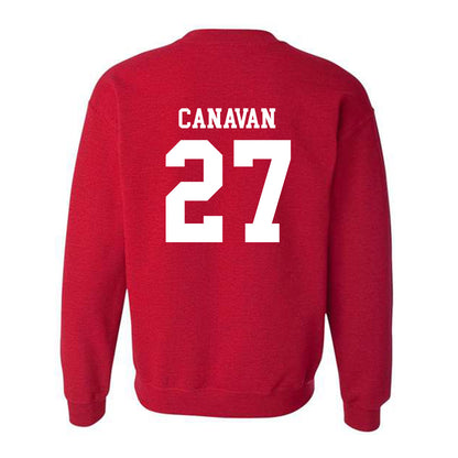 SDSU - NCAA Baseball : Chris Canavan - Classic Shersey Crewneck Sweatshirt-1