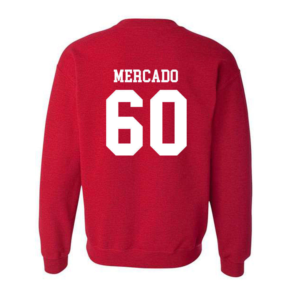 SDSU - NCAA Football : Matthew Mercado - Classic Shersey Crewneck Sweatshirt-1