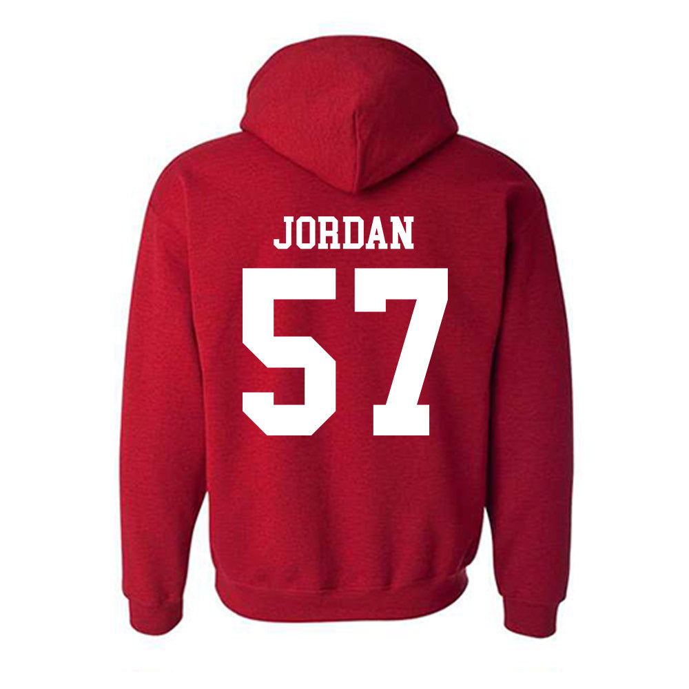 SDSU - NCAA Softball : Faith Jordan - Classic Shersey Hooded Sweatshirt-1
