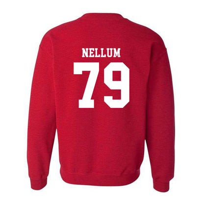SDSU - NCAA Football : Harlem Nellum - Classic Shersey Crewneck Sweatshirt-1