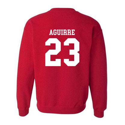 SDSU - NCAA Men's Soccer : Giovanni Aguirre - Classic Shersey Crewneck Sweatshirt-1