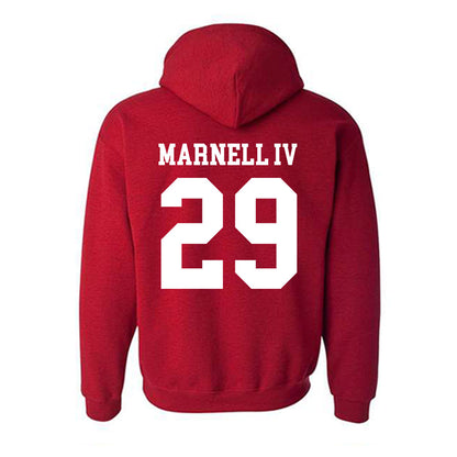 SDSU - NCAA Baseball : Anthony Marnell IV - Classic Shersey Hooded Sweatshirt-1
