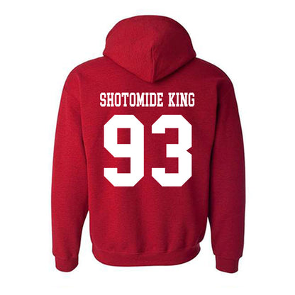 SDSU - NCAA Football : Ayo Shotomide-King - Classic Shersey Hooded Sweatshirt-1