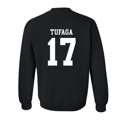SDSU - NCAA Football : Kaimana Tufaga - Classic Shersey Crewneck Sweatshirt-1