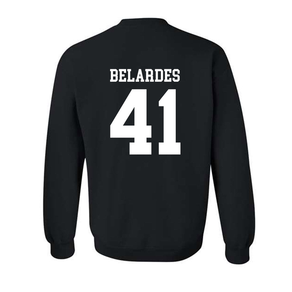 SDSU - NCAA Baseball : Alec Belardes - Classic Shersey Crewneck Sweatshirt-1