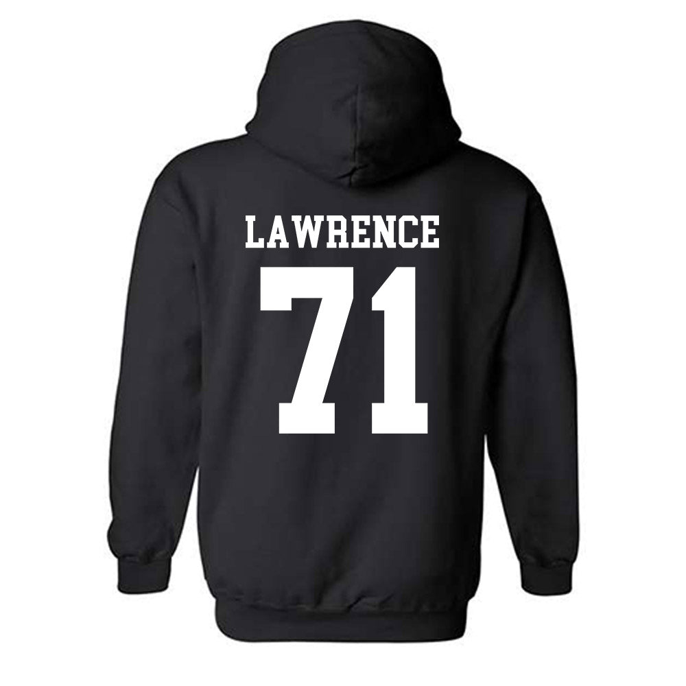 SDSU - NCAA Football : Evan Lawrence - Classic Shersey Hooded Sweatshirt-1