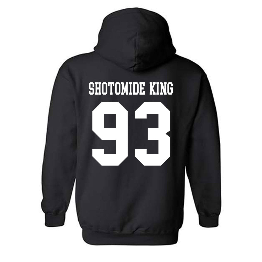 SDSU - NCAA Football : Ayo Shotomide-King - Classic Shersey Hooded Sweatshirt-1