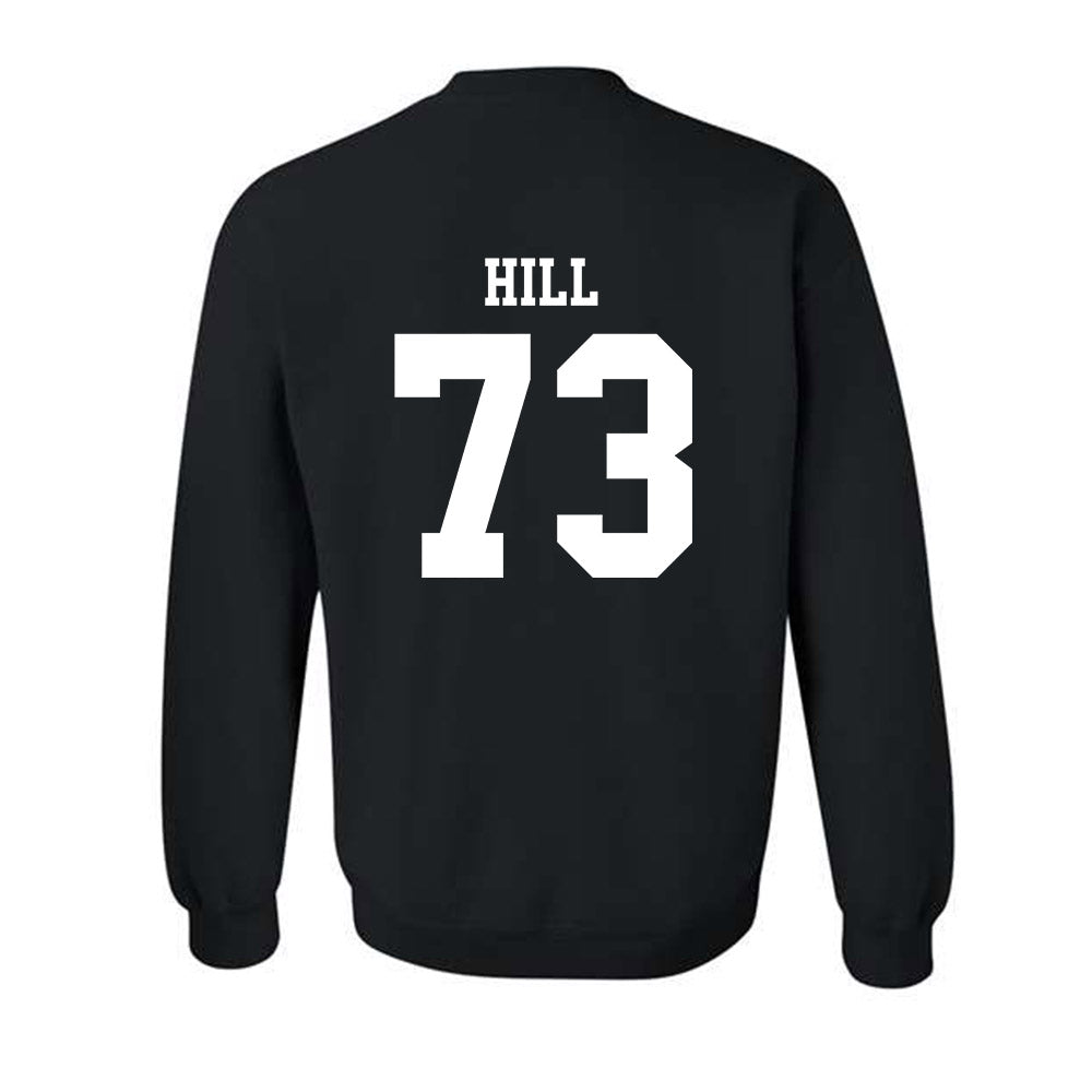 SDSU - NCAA Football : Brady Hill - Classic Shersey Crewneck Sweatshirt-1