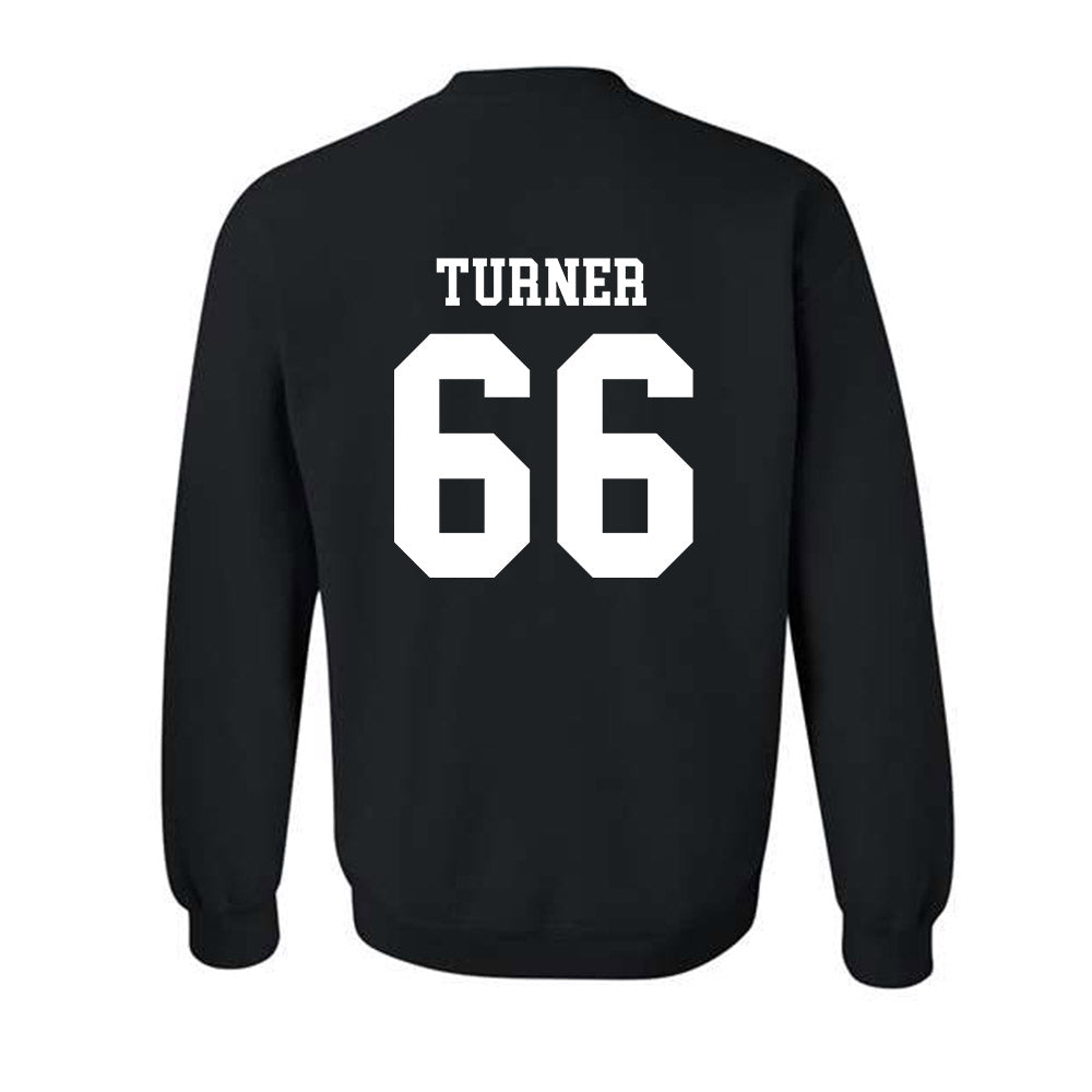 SDSU - NCAA Football : Justice Turner - Classic Shersey Crewneck Sweatshirt-1