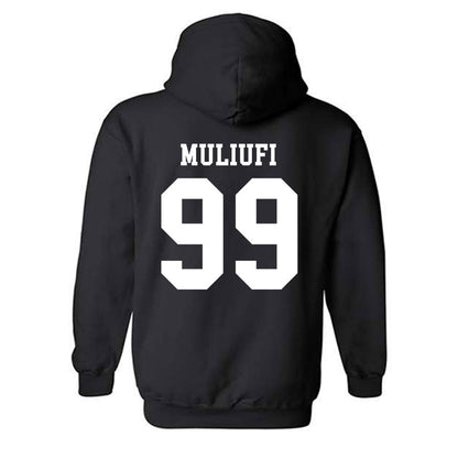 SDSU - NCAA Football : Elijah Muliufi - Classic Shersey Hooded Sweatshirt-1
