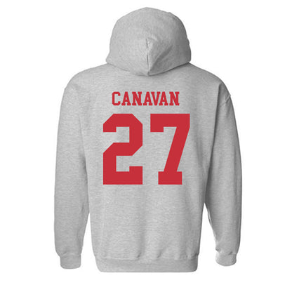 SDSU - NCAA Baseball : Chris Canavan - Classic Shersey Hooded Sweatshirt-1